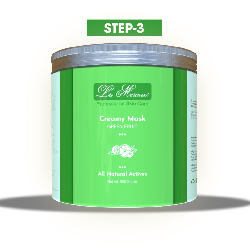 Lamarinere Green Fruit Cabin Treatment (Cream,Scrub & Mask)